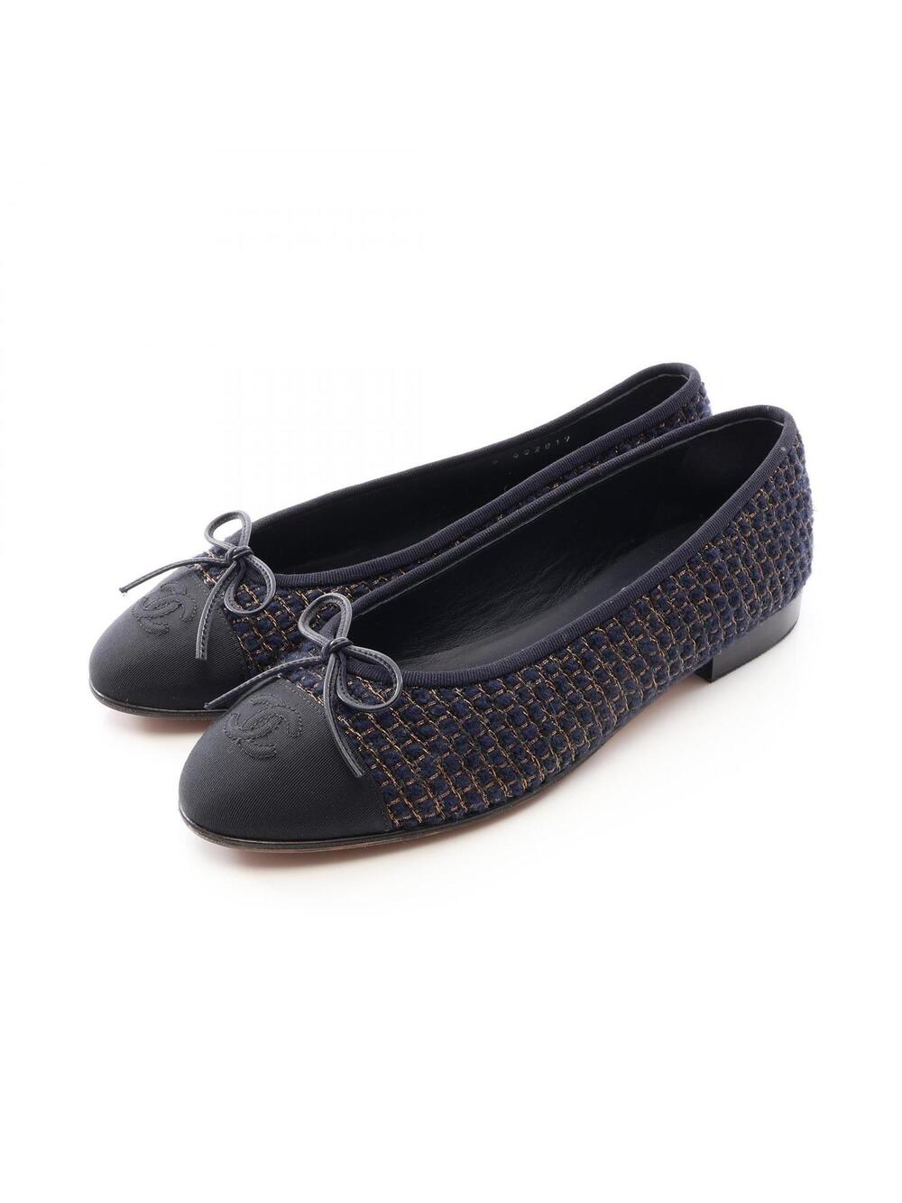 Chanel Ballerina Pumps Flat Shoes #291521C10B